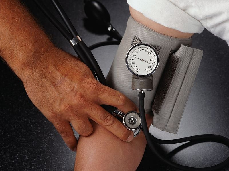 News Picture: High Blood Pressure Doubles Odds That COVID Will Be Severe