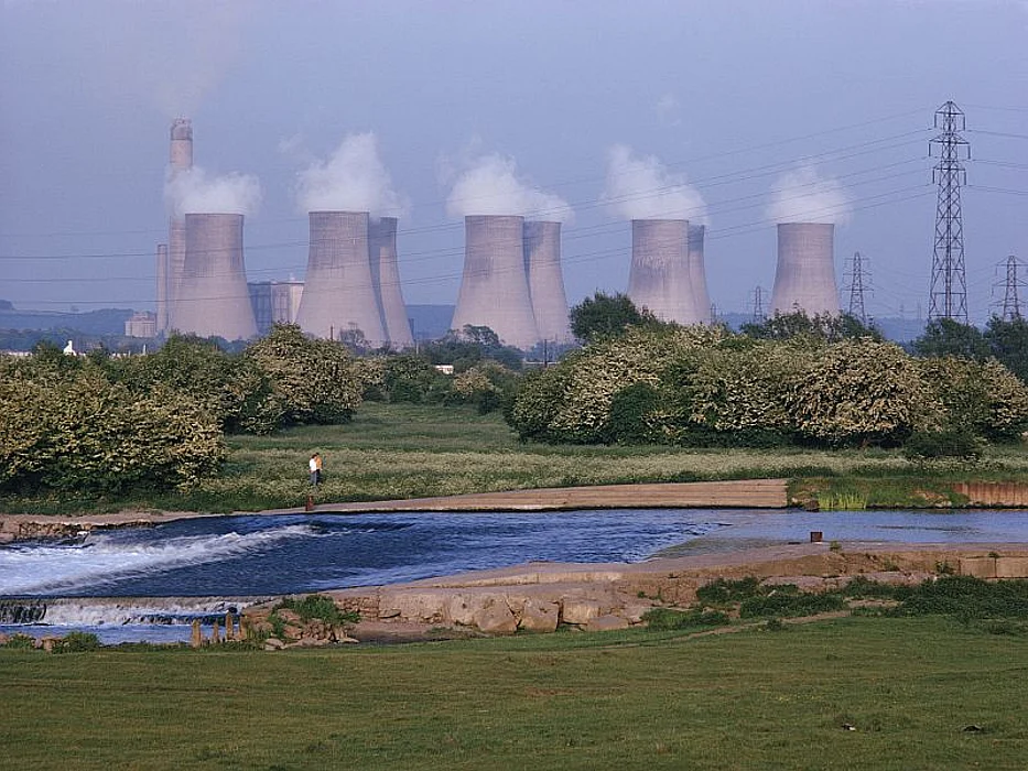 factory chimneys