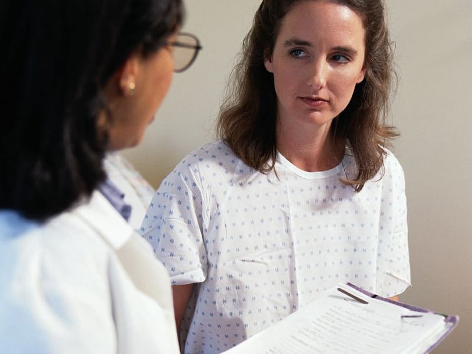 doctor with a patient