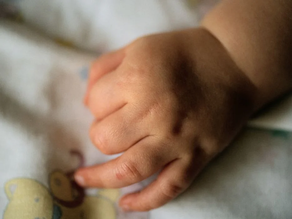 newborn hand