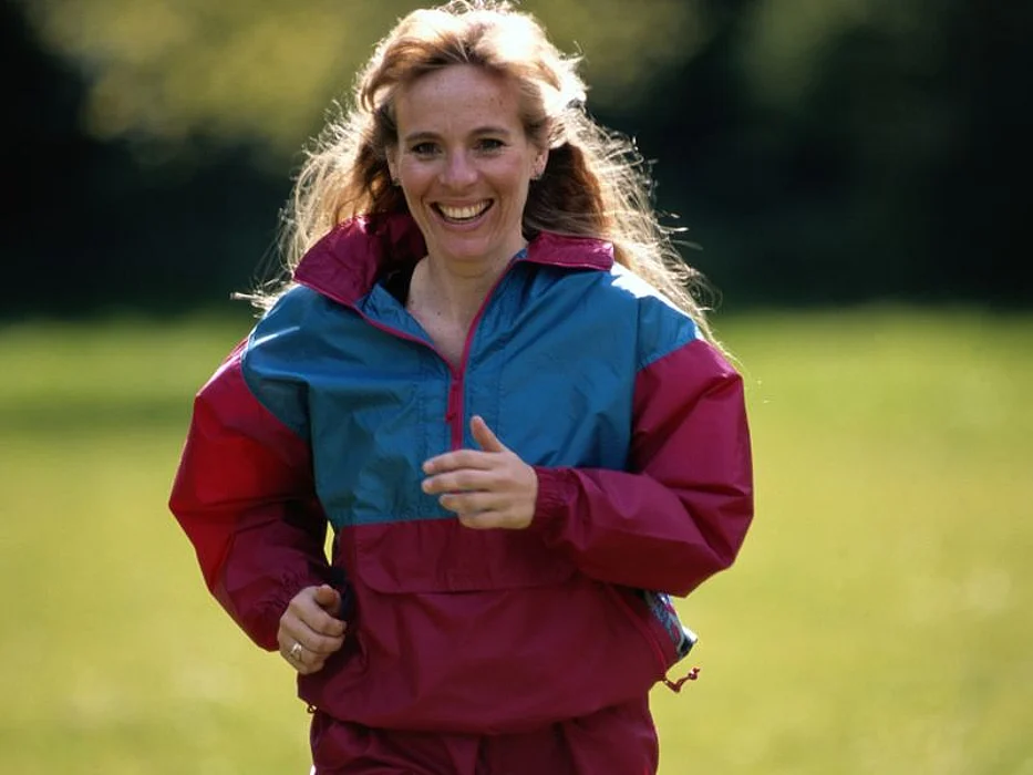 woman running