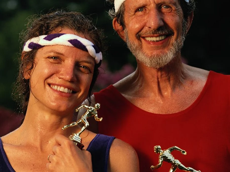 couple smiling