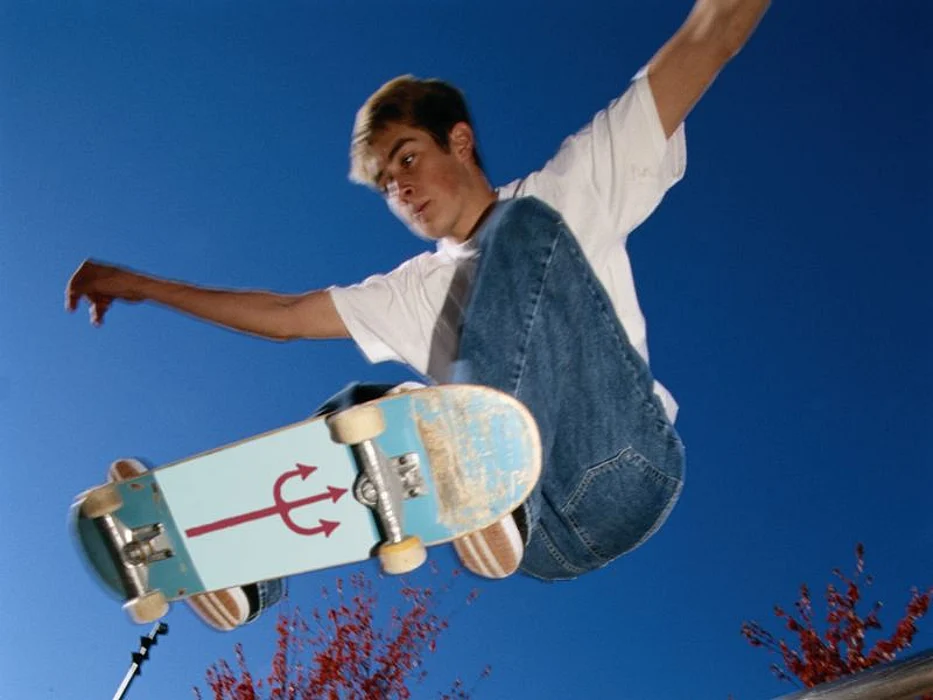 boy skateboarding