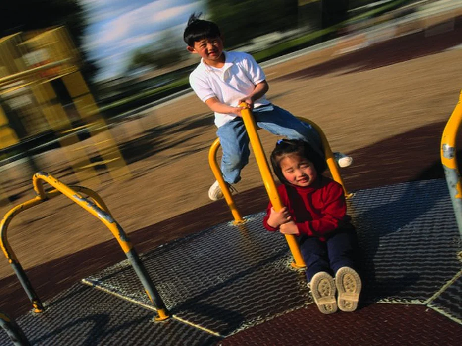 children at playground