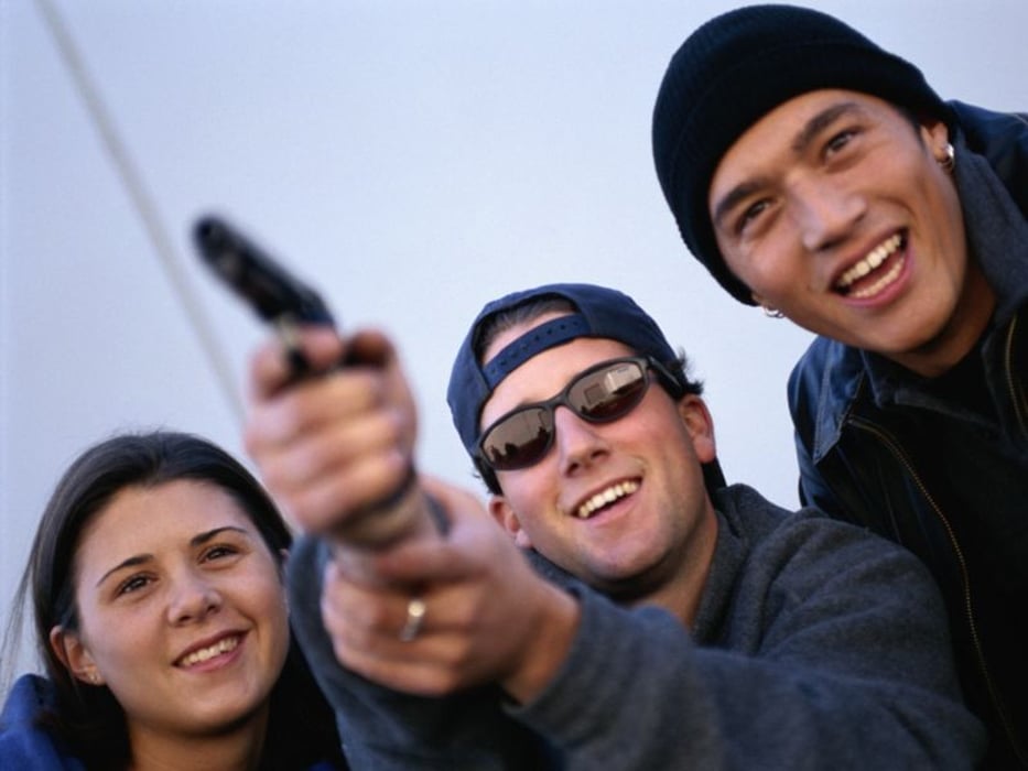 teens with guns