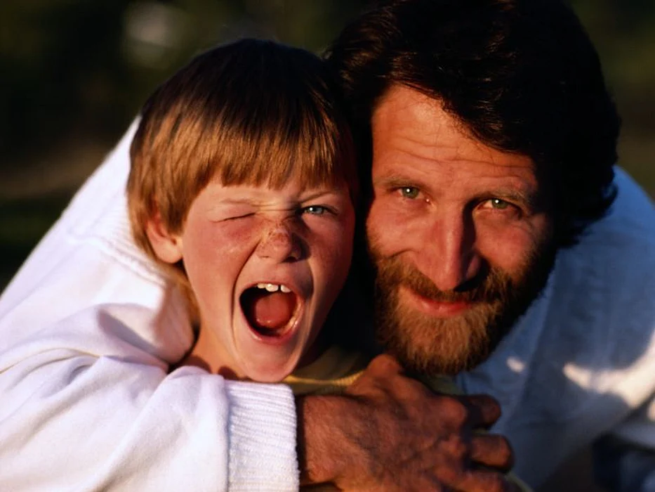 father with a boy