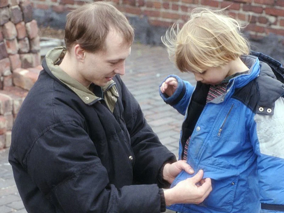 father with a kid