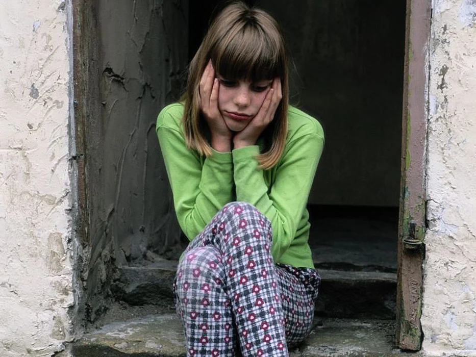 depressed girl