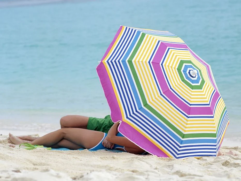 couple at the beach