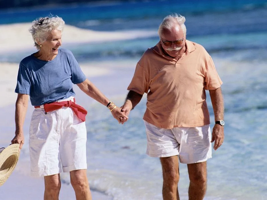 couple on the beach