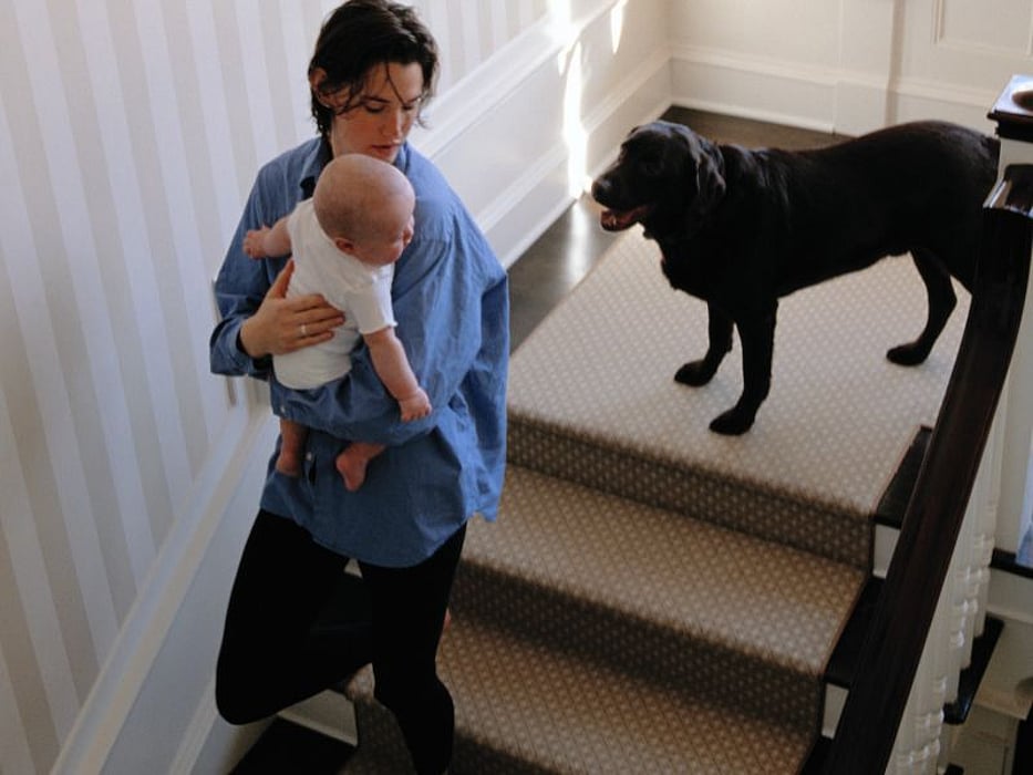 mother with a baby