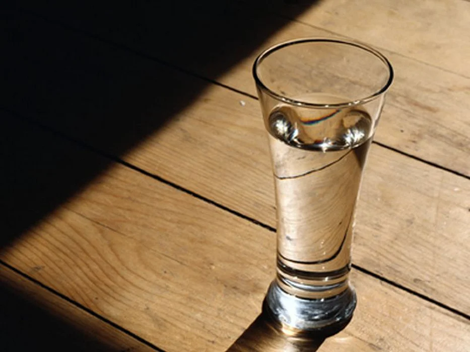 glass of water