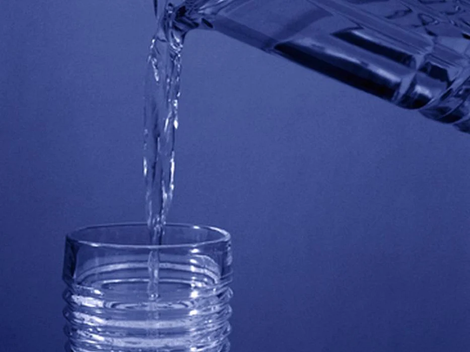 glass of water