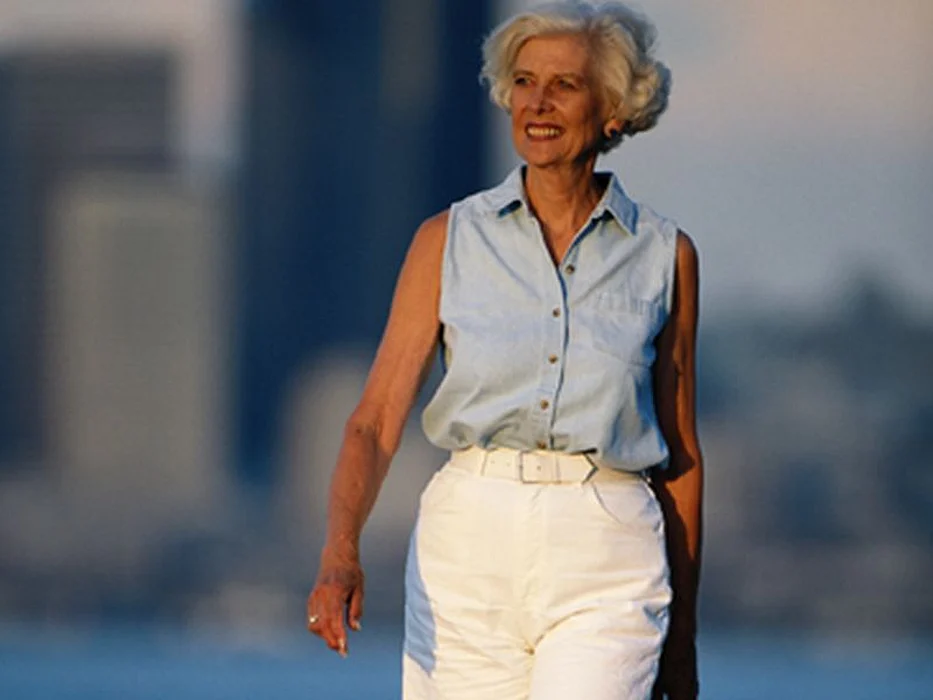 woman walking