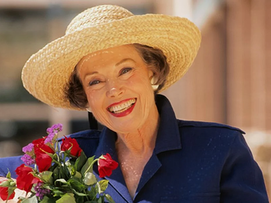 woman smiling
