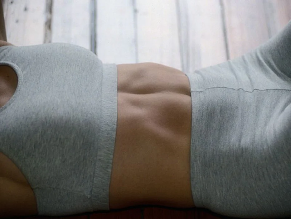 exercising abdominals