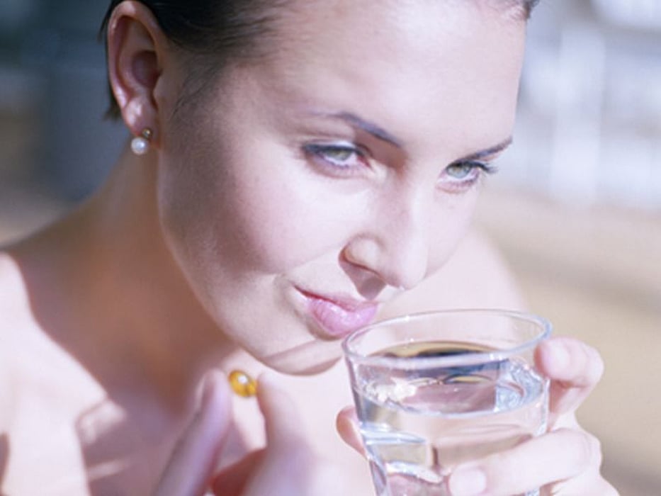 lady drinking