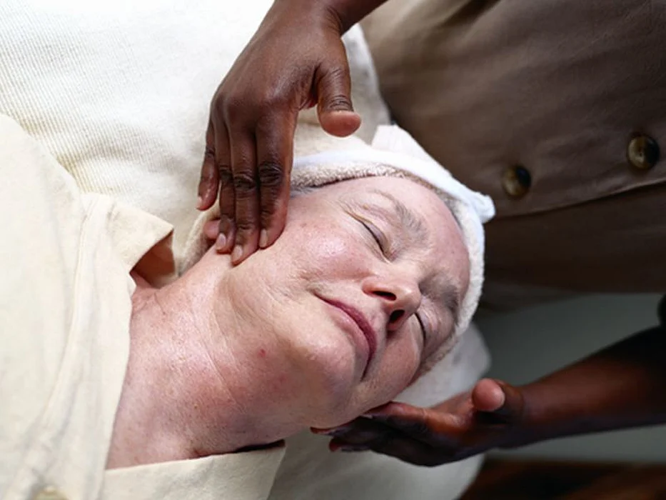 woman massage