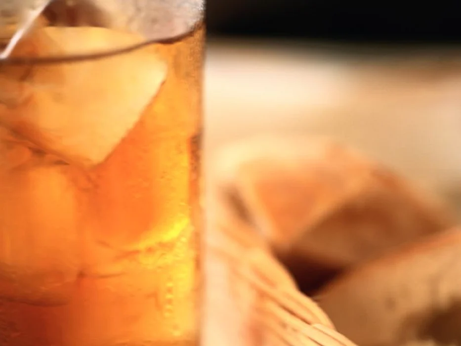 ice tea in a glass
