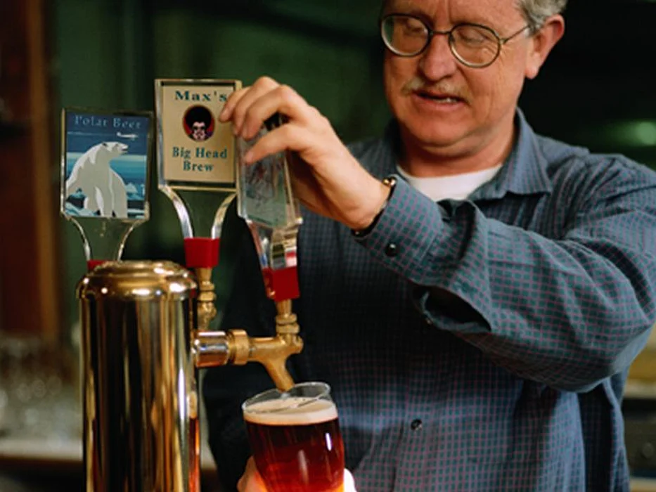beer drinking