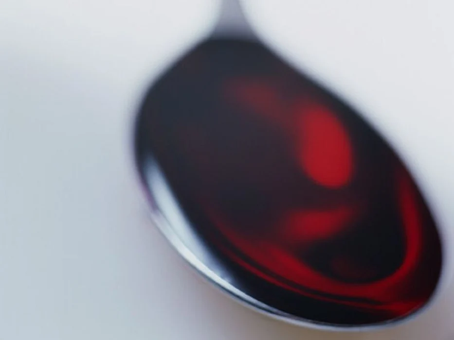teaspoon of cough syrup