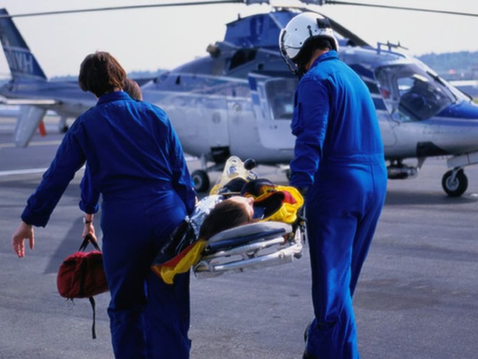 helicopter medical emergency
