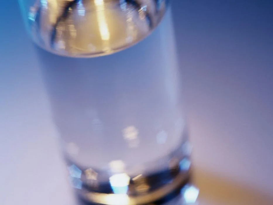 glass of water