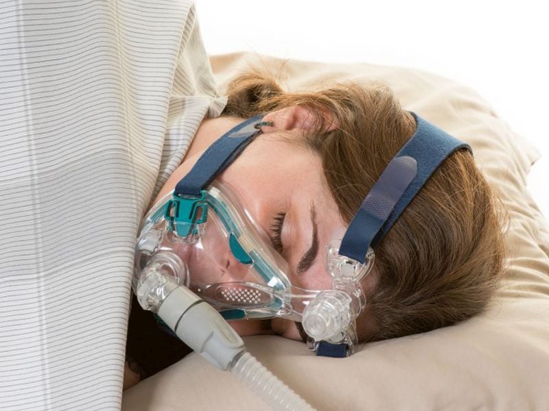 CPAP Mask for Sleep Apnea May Boost Daytime Activity Levels