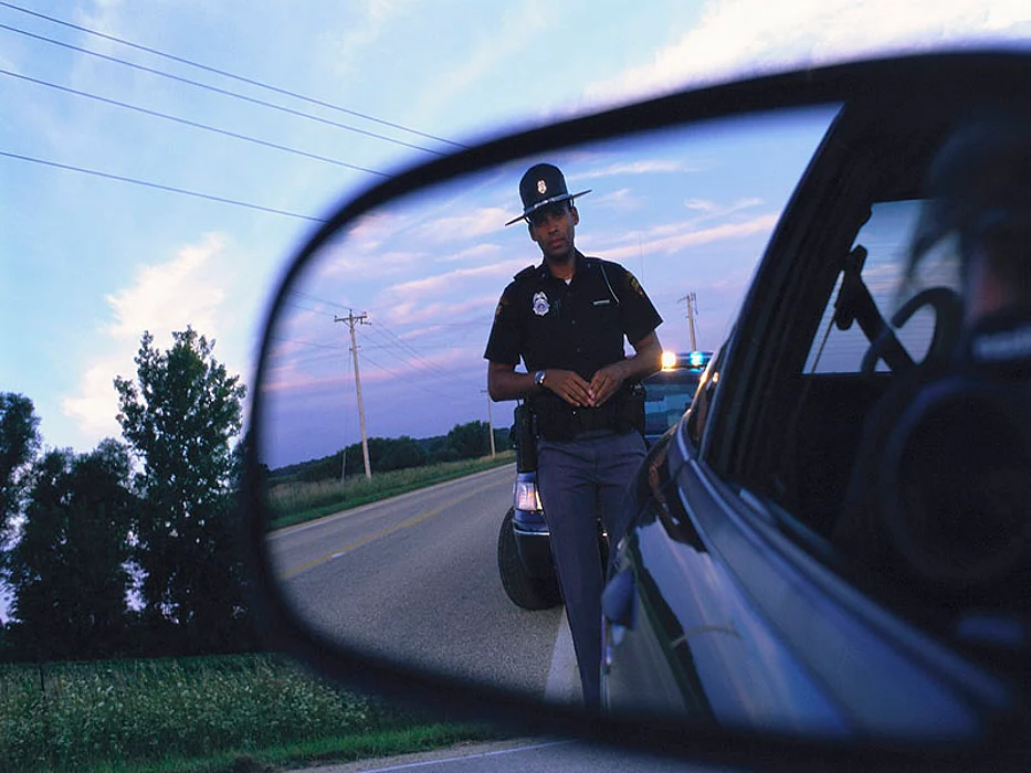 police car control