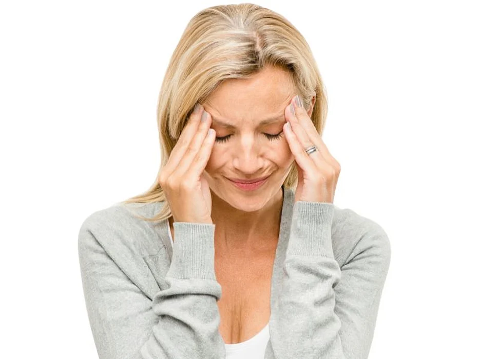 depressed woman
