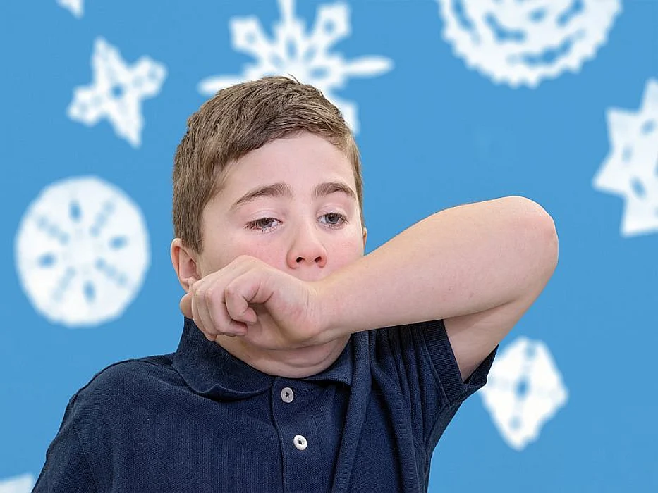 boy with cold
