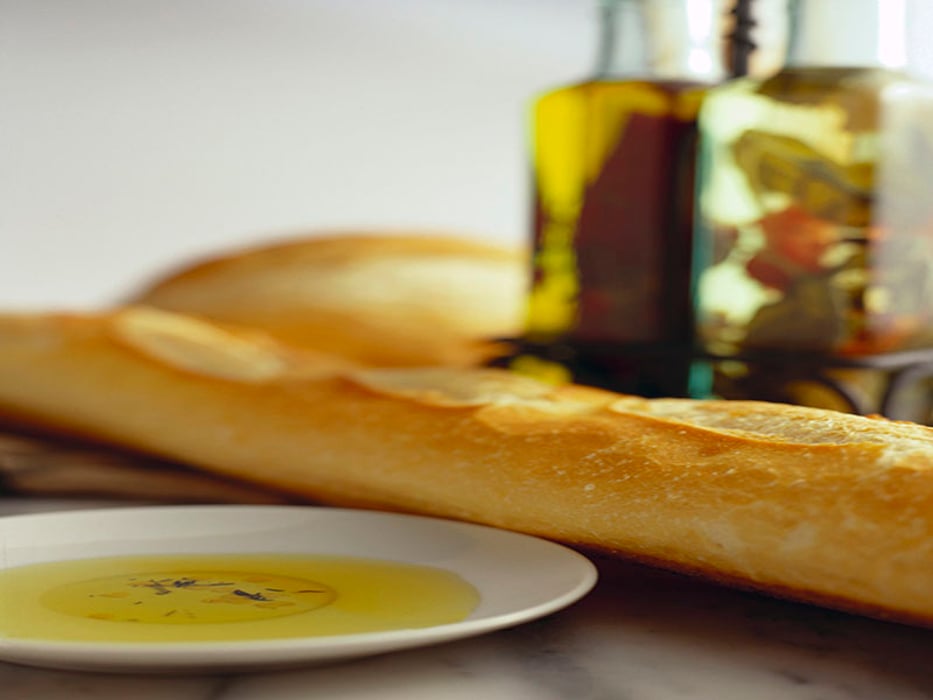 bread and olive oil
