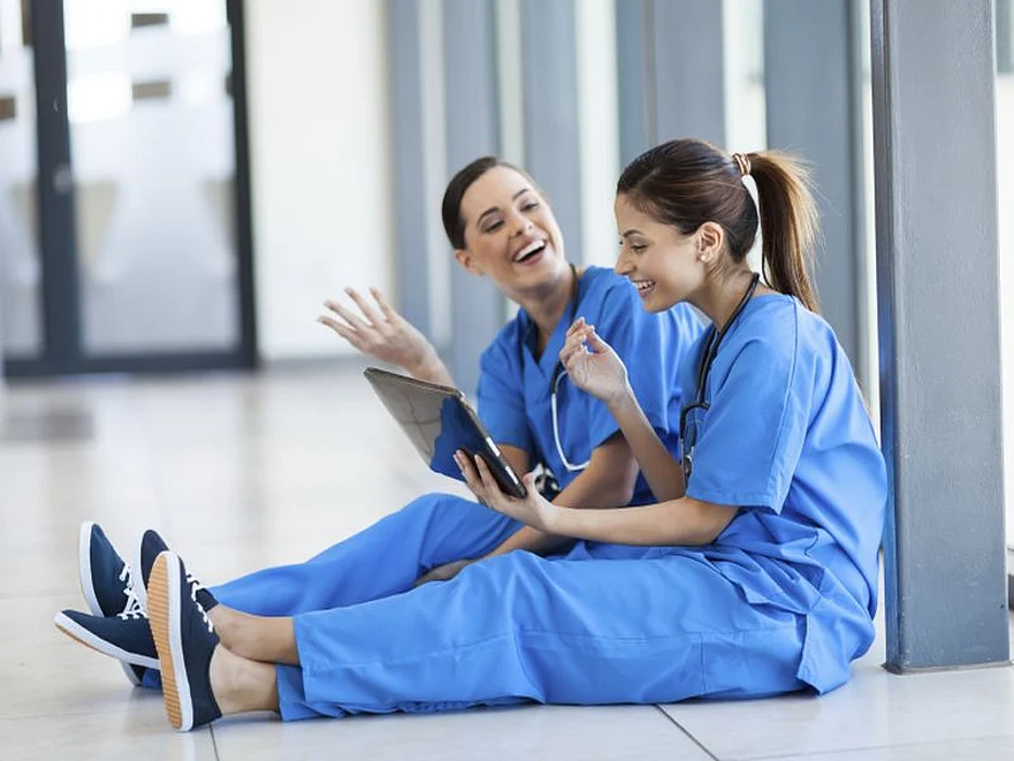 doctors sitting
