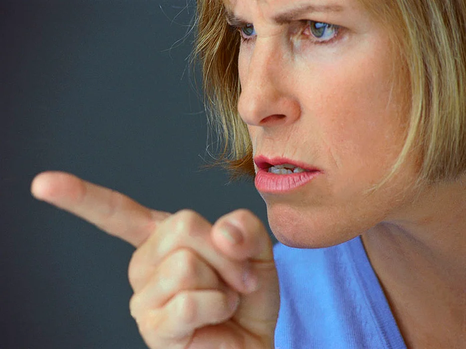 angry woman