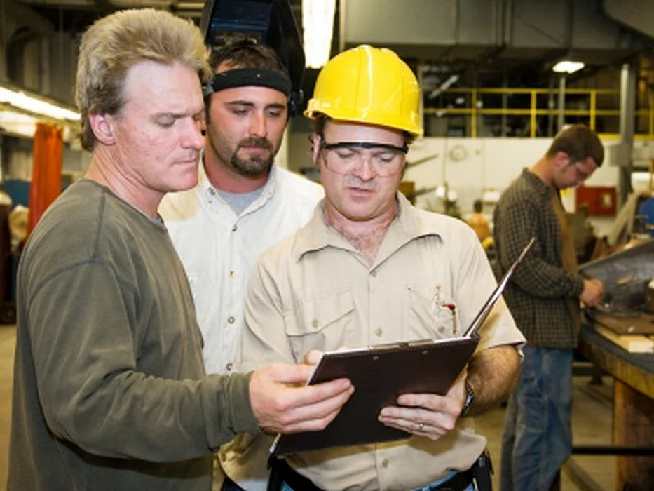 factory workers