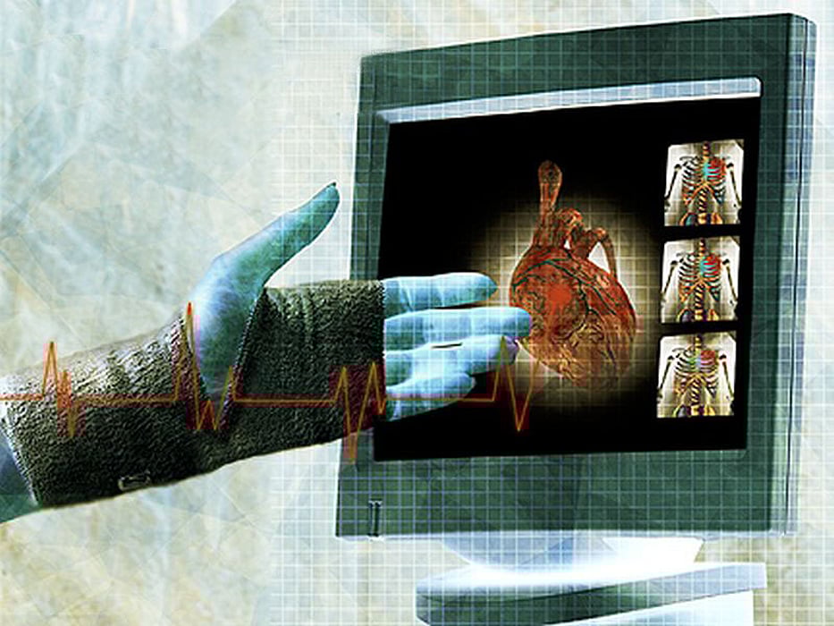 doing medical search on a computer