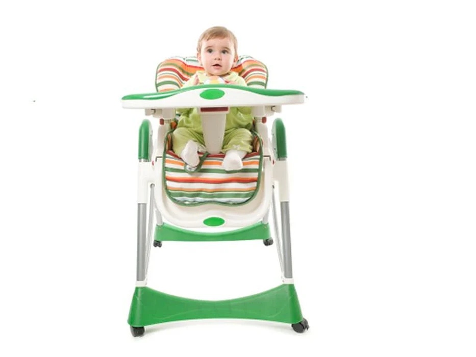 baby in highchair