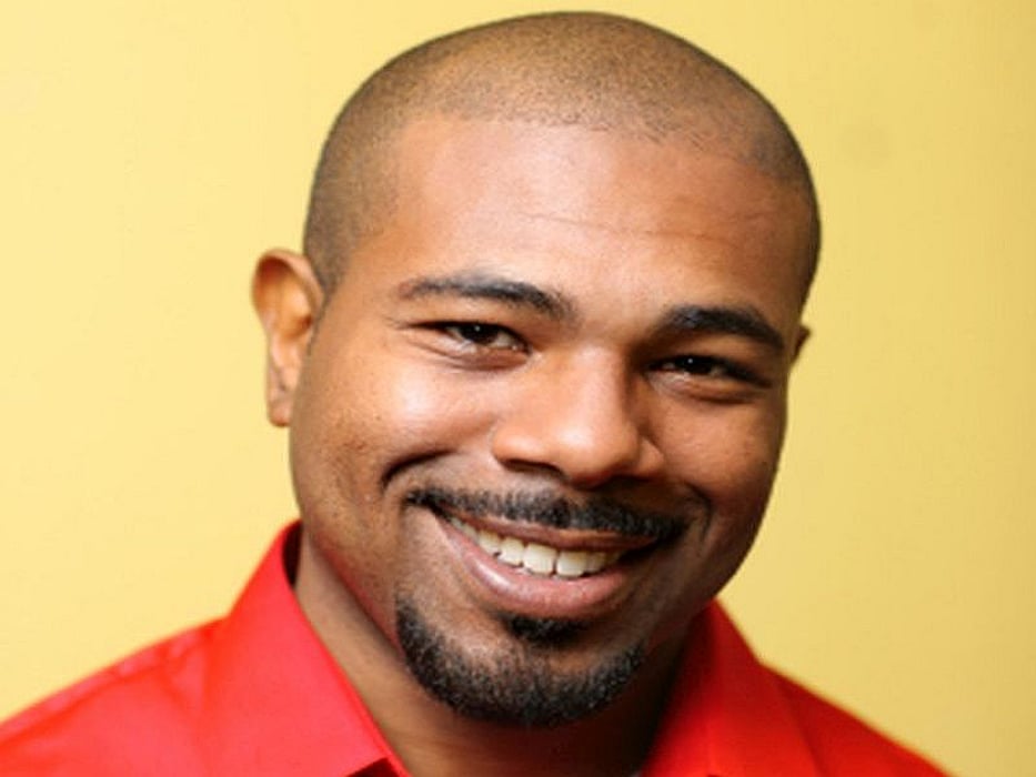 smiling man