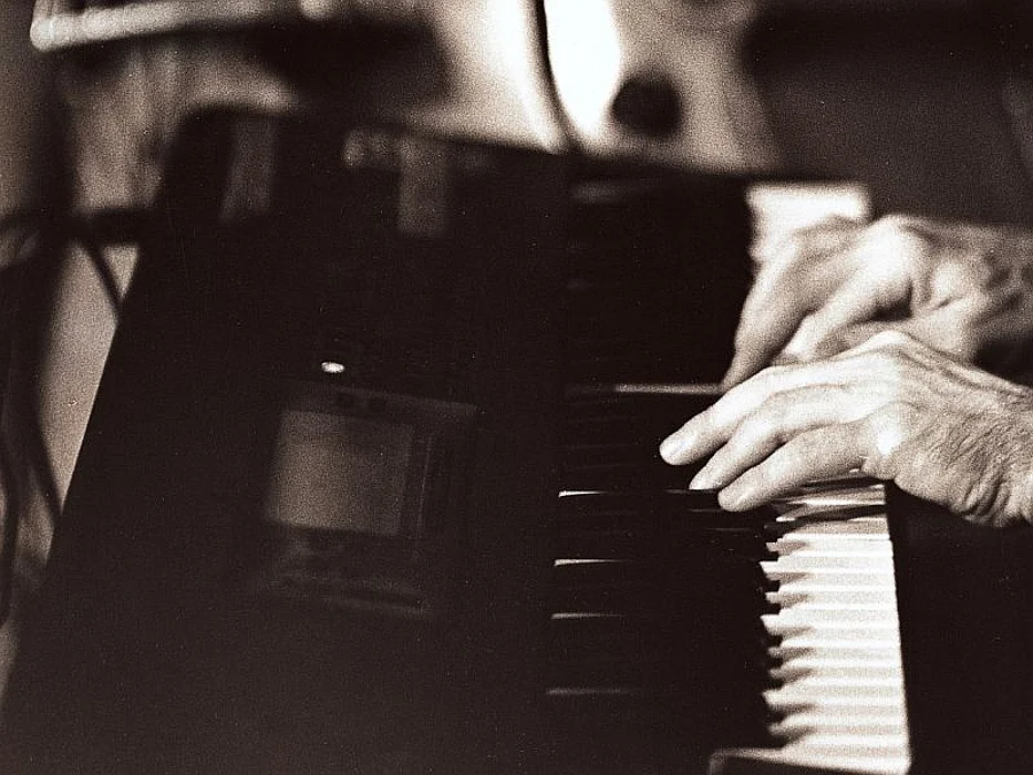 playing piano