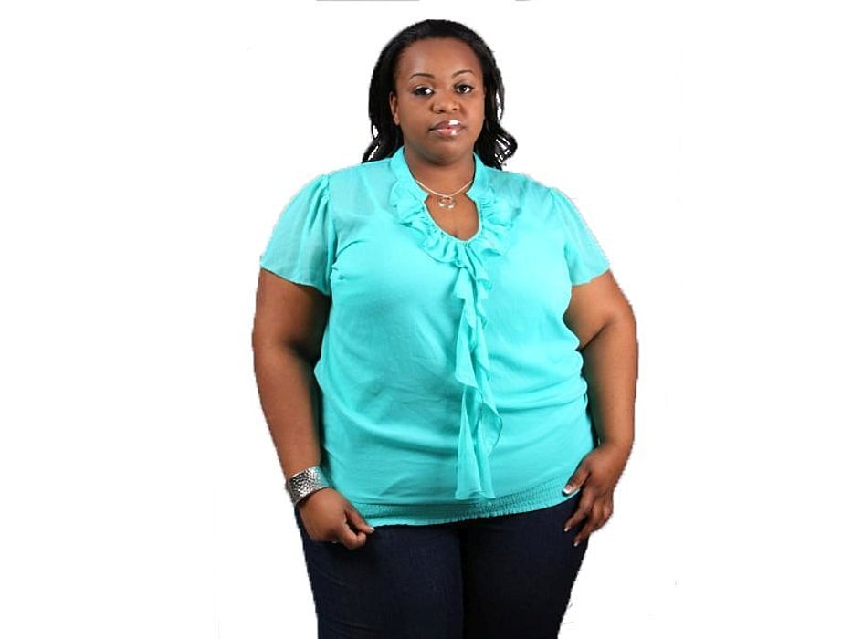 overweight woman