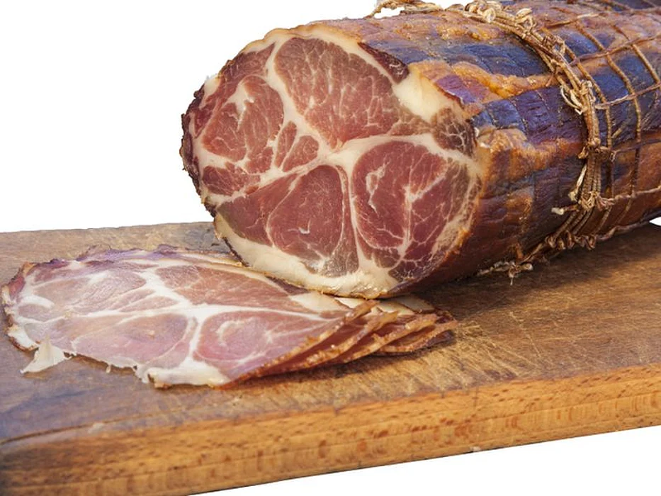 sliced ham