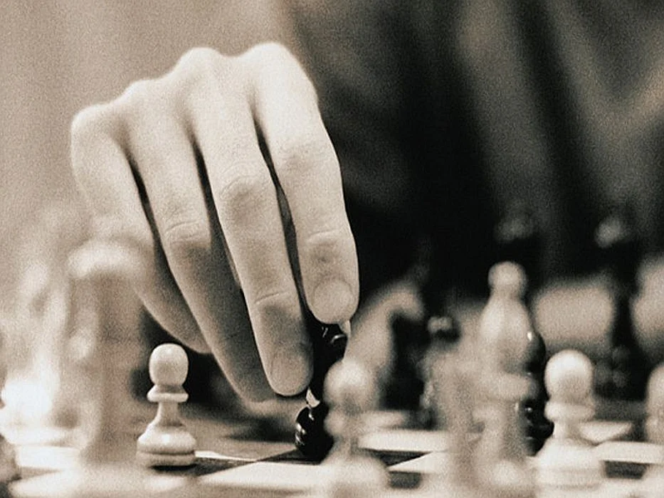playing chess