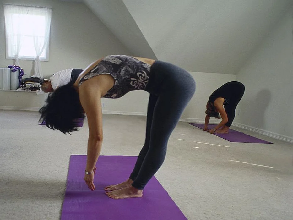 woman exercising