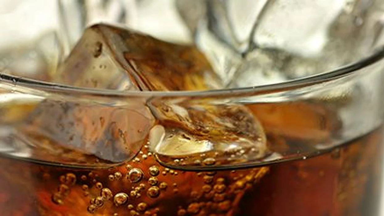 a glass of drink