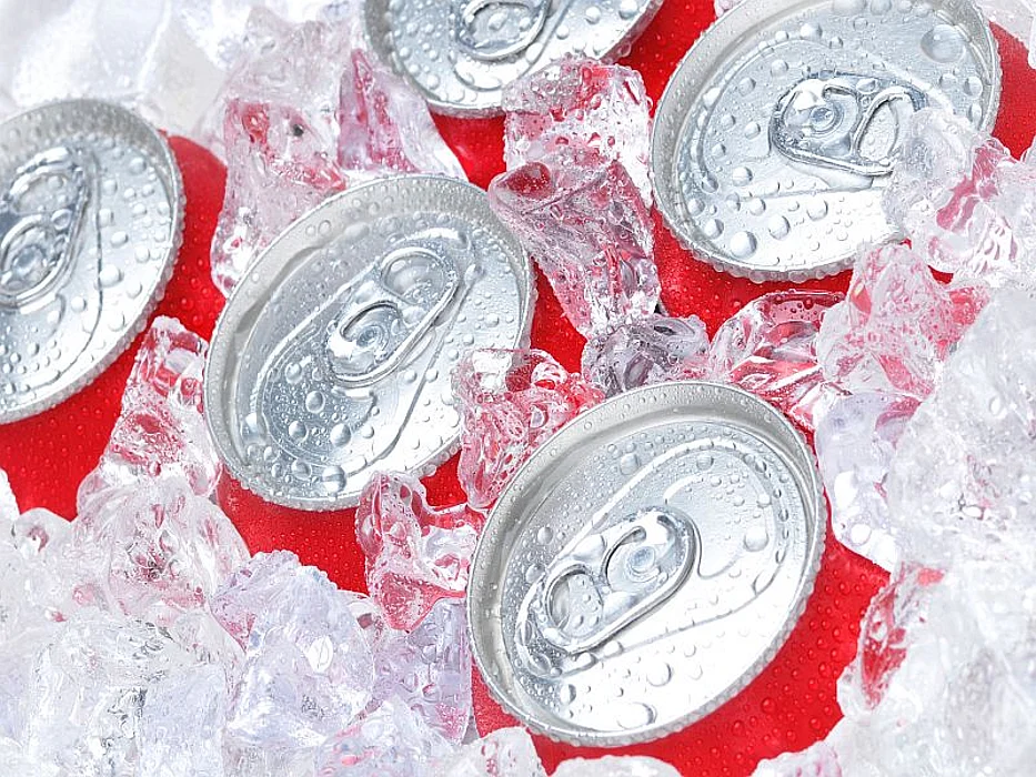 soda cans