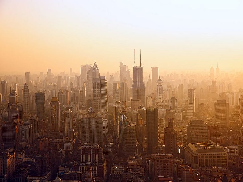 smog in china