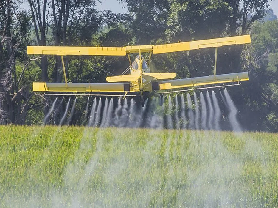 aerial spraying