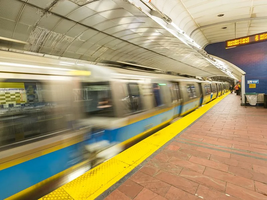 boston subway station