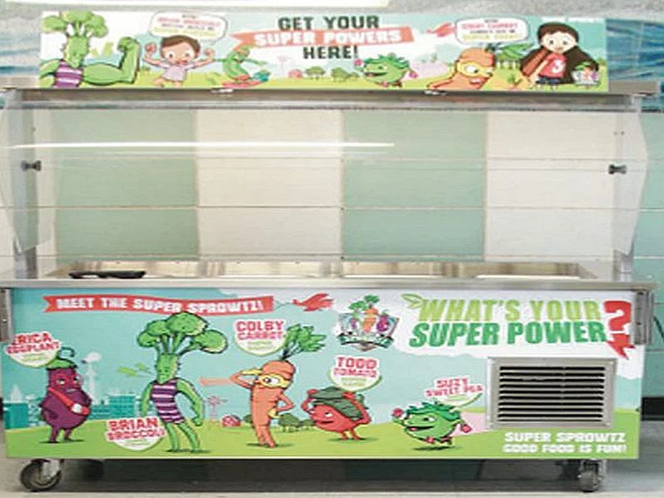 salad bar signs