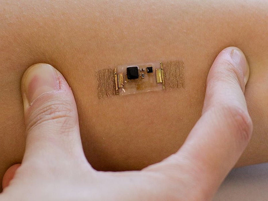 skin patch health monitor